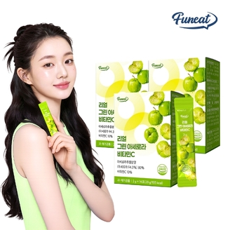 퍼니트 리얼 그린 아세로라 비타민C 14포 x 3박스 비타민C 200mg 함유