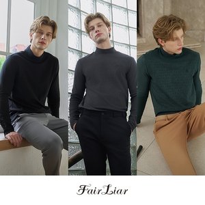 [TV상품][브랜드입점] 페어라이어 25FW 더블웜 기모 셔츠 3종, 남성