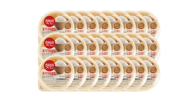 햇반 윤기가득 쌀밥 210g x24개