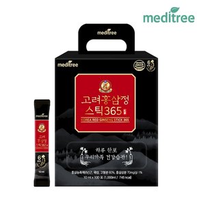 메디트리 고려 홍삼정 365 스틱 1박스 100포 대용량 원액 진액 액기스 농축액 추출액