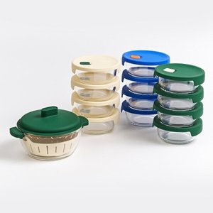 [1+1세트] 알레보 디엣지 플러스 유리 밥용기