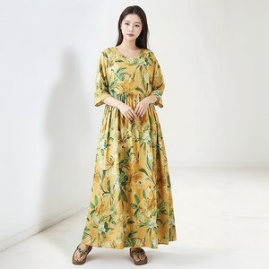 [루미루나]라돌체인견플라워원피스