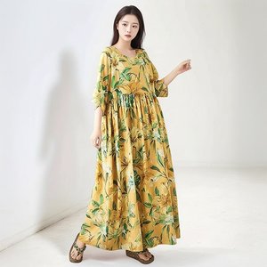 [루미루나]라돌체인견플라워원피스