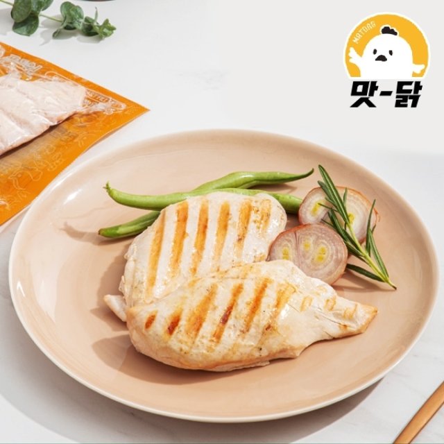 맛닭] 훈제 닭가슴살(냉장) (훈제맛)(200Gx10팩) 2Kg