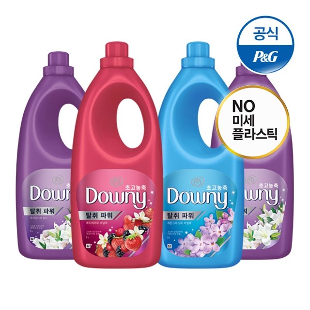 다우니 섬유유연제 2L 4개