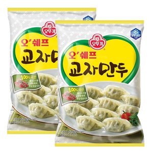 오뚜기 오쉐프 교자만두 1300g x 2