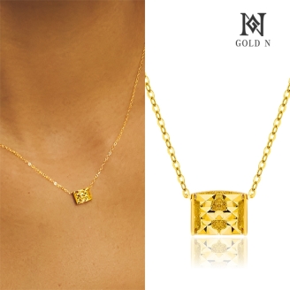 골드앤 순금 24K 크럼피 목걸이(1.7g)