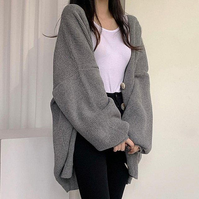 [루미루나]시그니처루즈가디건