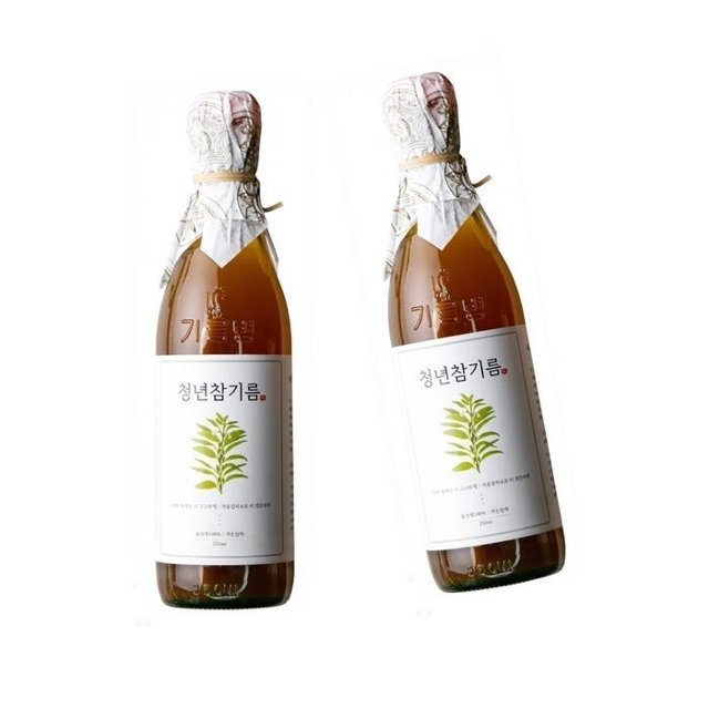 저온압착 청년참기름 350ml