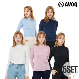 아보크 24SS 파격기획가! 기능성 쿨 스판 티셔츠 5종, 여성