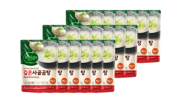 비비고 깊은 사골곰탕 500g x18개