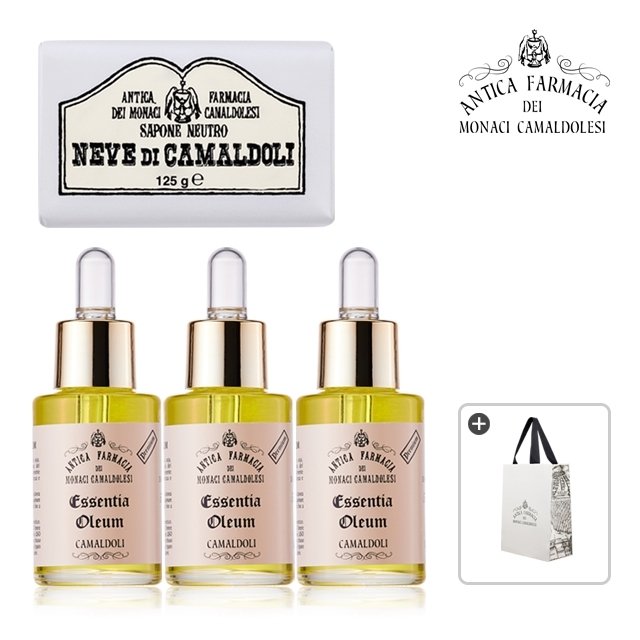 경품추첨시 오일 1병 더]]까말돌리 수도원 엘릭서 오일 3병+클렌징바 1종