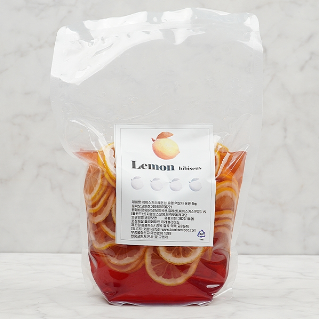 봄봄푸드 수제 히비스커스 레몬청 500g [1개] - 에누리 가격비교