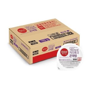 [CJ] 코스트코 햇반 귀리흑미 곤약밥 150g x 24