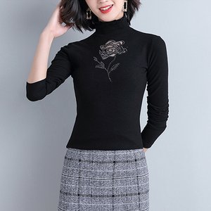 [루미루나]장미스톤기모티블라우스