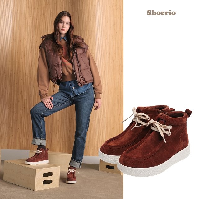 슈리오 소가죽 왈라비 모카슈즈