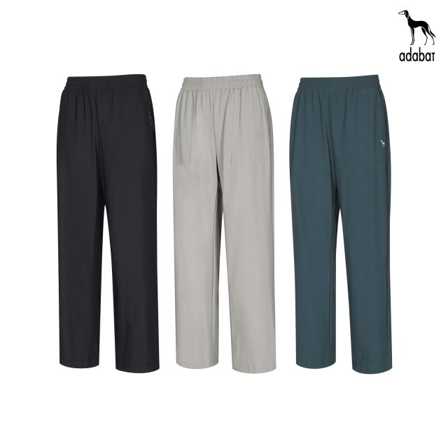 아다바트 26SS 기능성 쿨링 찰랑 팬츠 3종, 여성(세미와이드 핏)