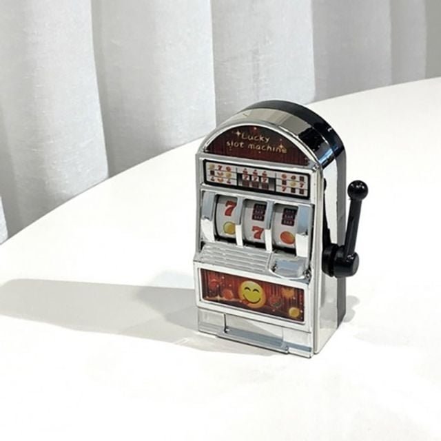 고품질 미니 슬롯머신 룰렛 모형 1+1 선물 빠찡코 (WFJ2C5V)