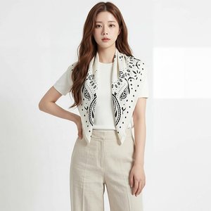 [플로레센스]아마빌레인조실크페이즐리스카프2종