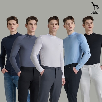 아다바트 26SS 에어터치 긴팔셔츠 5종 + 팔토시 1SET, 남성