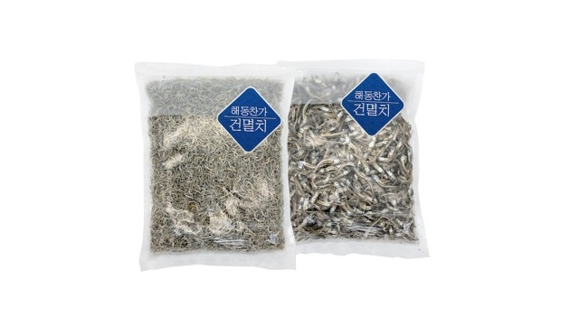 [해동찬가] 볶음용 멸치 150g 3봉 + 조림용 멸치 150g 5봉 [총 8봉 1.2kg]