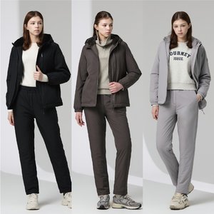 24fw 펠틱스 여성 패딩 기모 셋업 