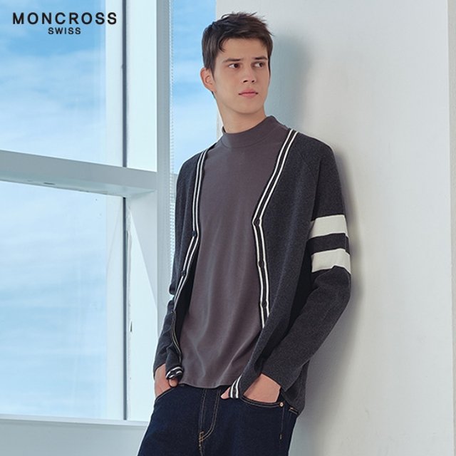 [단독방송] 몽크로스 25FW 기능성 양면 기모 티셔츠 6종, 남성