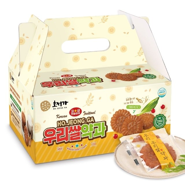 [쇼핑엔티 단독구성] 호정가 우리쌀약과 1kg x 2박스 + 오란다세트 360g x 2박스