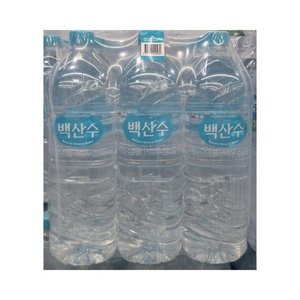 농심 백산수 생 수 2L x24병 (유라벨/무라벨 랜덤발송)