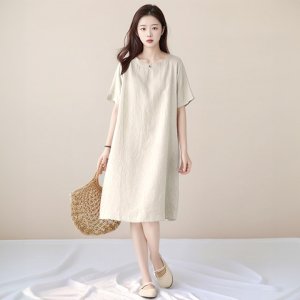 [헬리꽁땡]시크반팔원피스3종