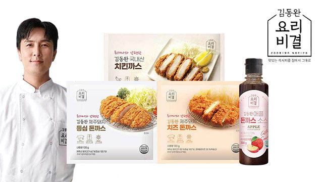 김동완 돈까스 등심4치즈2치킨4소스1병200g