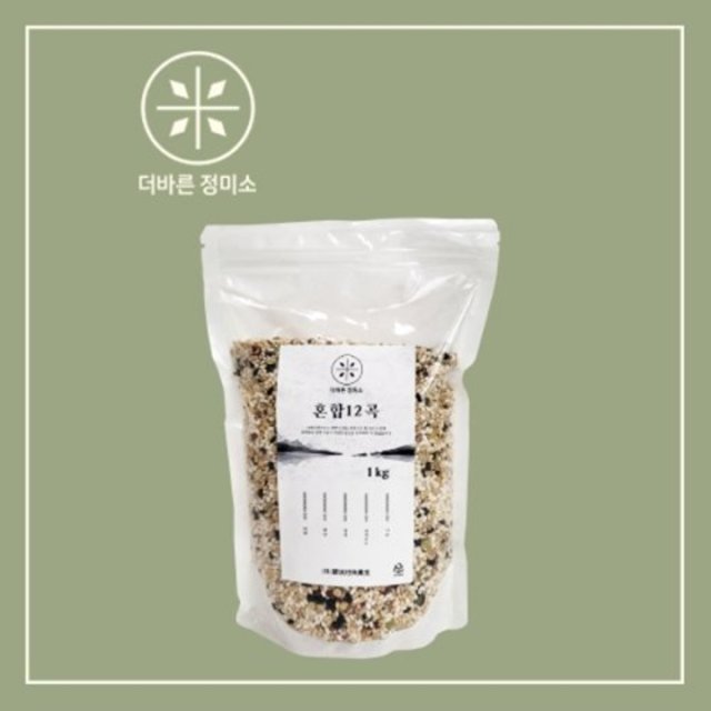 보성특수농산 더바른 정미소 혼합 12곡 1kg [1개] - 에누리 가격비교