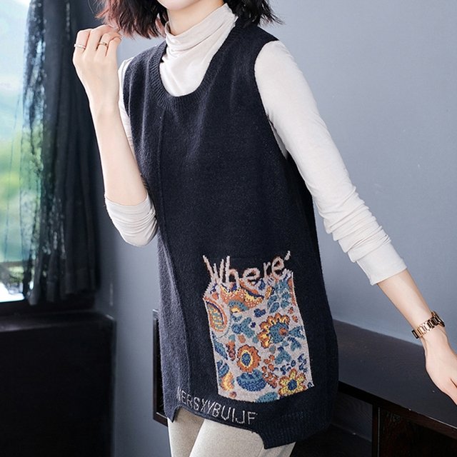 [쉐바] 마리카 니트 베스트 2종