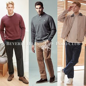 비버리힐즈폴로클럽 파격초특가!  베이비 코튼 코듀로이 팬츠 3종, 남성