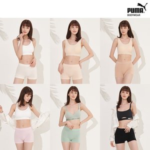 [푸마] 21SS 여성 뱀부 심리스 네모 팬티 8종
