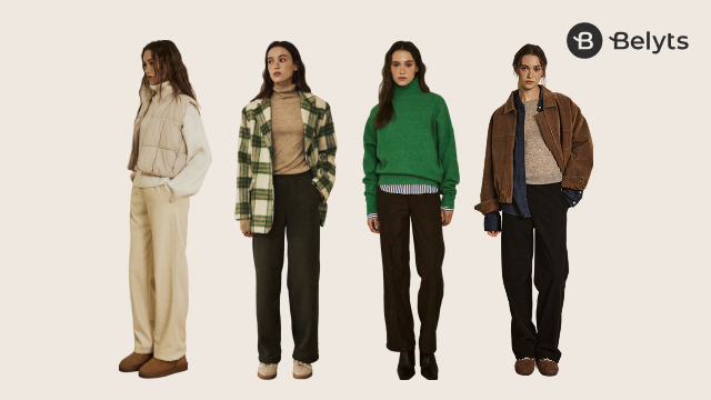 벨리츠 26FW 여성 코듀로이 팬츠 4종