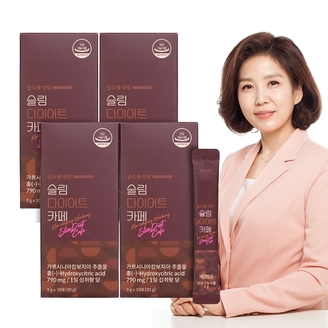 김소형원방 슬림다이어트카페 (3g x 10포) 4박스