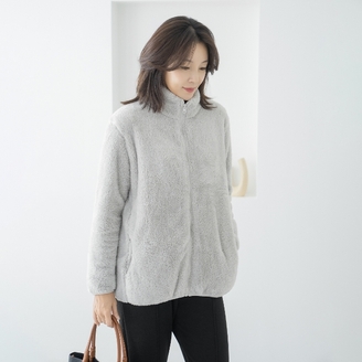 마담4060 보들보들후리스점퍼-QD000160-