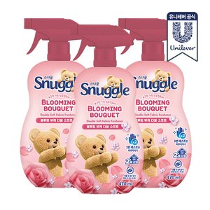 [무료배송] 스너글 섬유탈취제 470ml 3개/150ml 4개