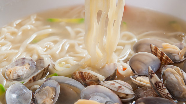 [한일식품]바지락칼국수,해물/김치우동 특가