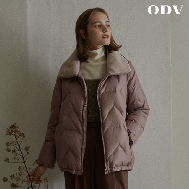 24FW ODV 니트 카라 하프 다운 1종