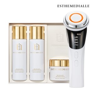 에스떼미알레 프로콜라겐 기초3종(에센스+에멀젼+크림)+디바이스