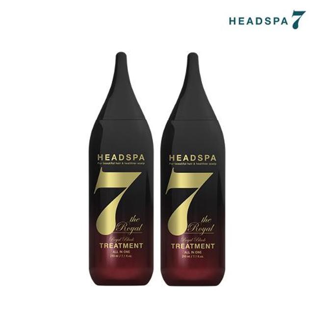 헤드스파7 로얄블랙 트리트먼트 210ml 2개