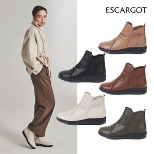 에스까르고 미니멀 앵클부츠에나