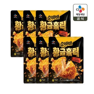 고메 소바바치킨 황금홀릭 순살 375g x6개