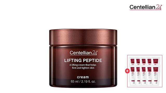 [본사직영] 리프팅 펩타이드 크림 65ml 1개 + 마데카크림 1ml 10매 증정