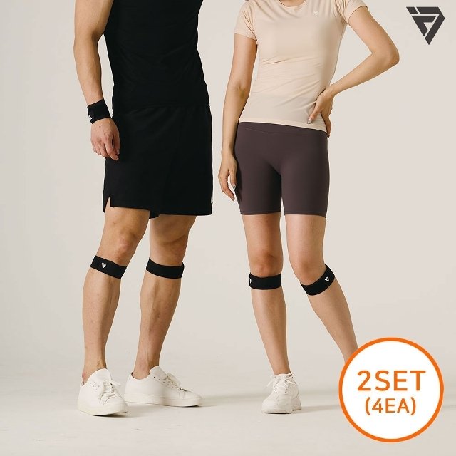 [테이핑테크]슬개건무릎보호대 1+1세트(4p)