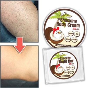 닭살피부 모공각화증 끝! / 쇼킹 바디워시+크림 꼬꼬버전 