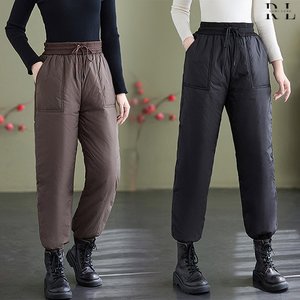 [루미루나]레포츠누빔패딩팬츠