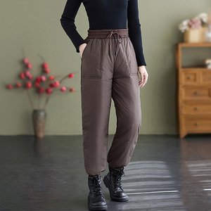 [루미루나]레포츠누빔패딩팬츠
